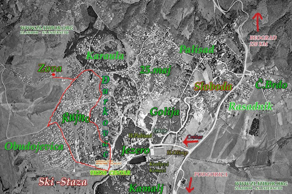 Apartmani Nova Zova Zlatibor Kültér fotó